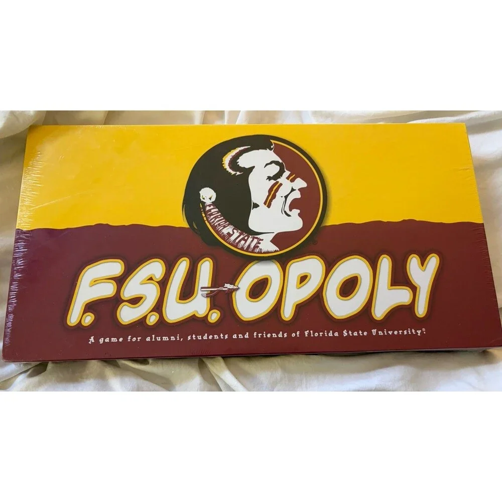 FSU Opoly Board Game Florida State University Monopoly Brand New College FSU